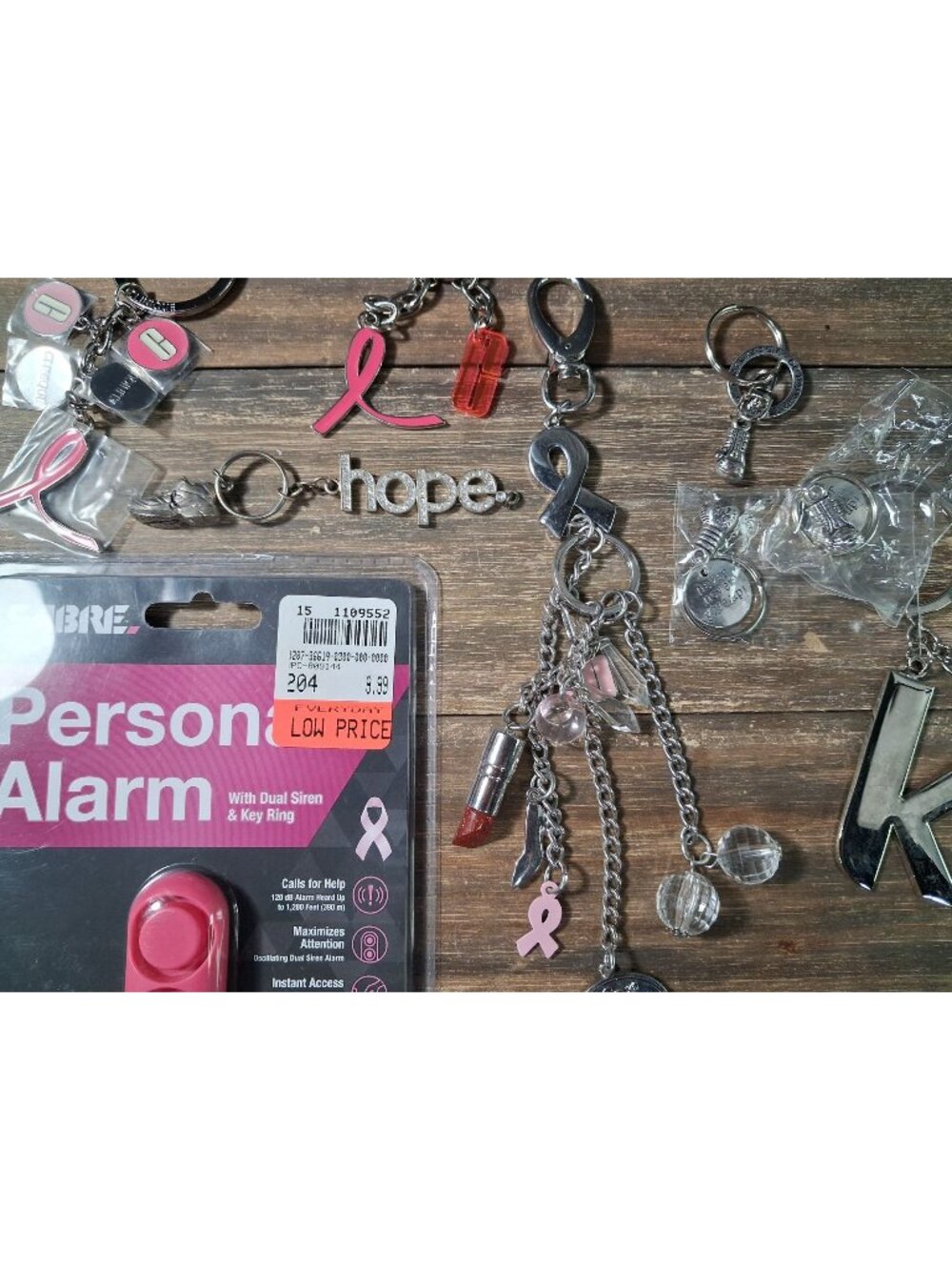 Cancer Awareness Keychain Lot Pink Ribbon Clinique Other Bag Tag Charm Support